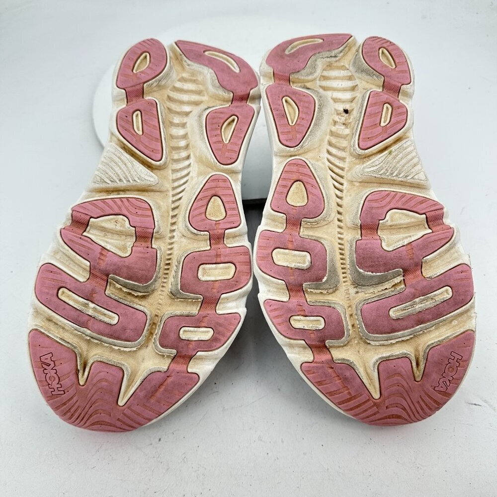 Hoka One One Gaviota 5 WIDE Women Size 11D 1134270 SCP Sea Blue Pink Shoes - Picture 8 of 11